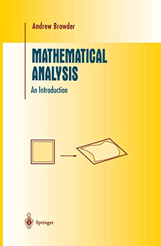 Mathematical Analysis: An Introduction (Undergraduate Texts... - Amazon Allemagne à 22.99€