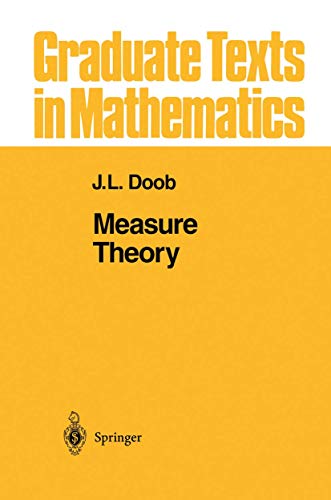Measure Theory (Graduate Texts in Mathematics, Band 143) - Amazon Allemagne à 22.99€