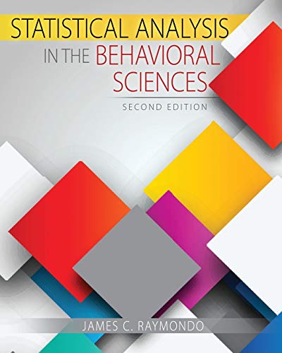 Statistical Analysis in the Behavioral Sciences - Livres & eBooks en promo à 52.95€