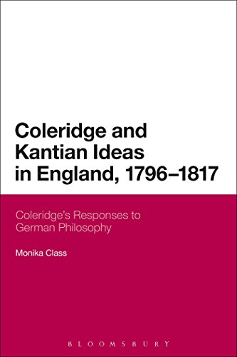 Coleridge and Kantian Ideas in England, 1796-1817:... - Home & Kitchen Amazon Germany à 16.12€