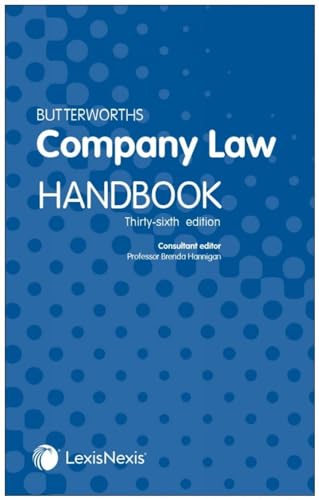 Butterworths Company Law Handbook - Maison & Cuisine Amazon Italie à 51.74€