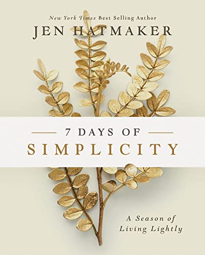 7 Days of Simplicity: A Season of Living Lightly - Home & Kitchen Amazon UK à 10.08€