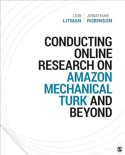 Conducting Online Research on Amazon Mechanical Turk and... - Amazon Germany à 8.79€