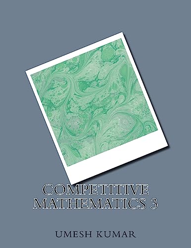 competitive mathematics 3 (The Mathematics Excellence &... - Animalerie Amazon Allemagne à 11.15€