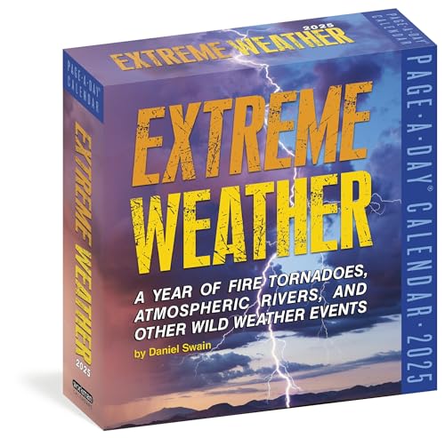 Extreme Weather Page-A-Day® Calendar 2025: A Year of Fire... - Books & eBooks Amazon Italy à 5.20€