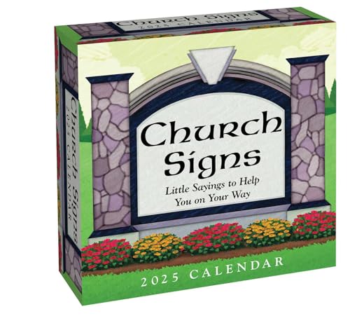 Church Signs 2025 Day-to-Day Calendar: Little Sayings to... - Home & Kitchen Amazon Spain à 13.16€