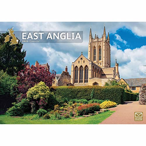 East Anglia A4 Calendar 2023 - Fournitures Bureau Amazon Royaume-Uni à 2.28€