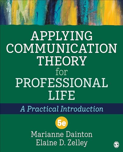 Applying Communication Theory for Professional Life: A... - Pet Supplies Amazon Spain à 28.55€