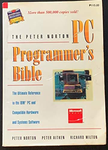 Peter Norton's PC Programmer's Bible: The Ultimate... - High-Tech & Électronique Amazon Royaume-Uni à 15.76€