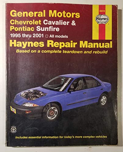 Haynes General Motors Chevrolet Cavalier & Pontiac Sunfire... - Auto & Moto Amazon Espagne à 22.16€