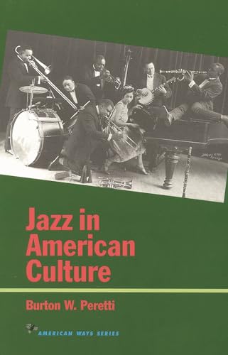 Jazz in American Culture (American Ways Series) - Amazon UK à 14.98€