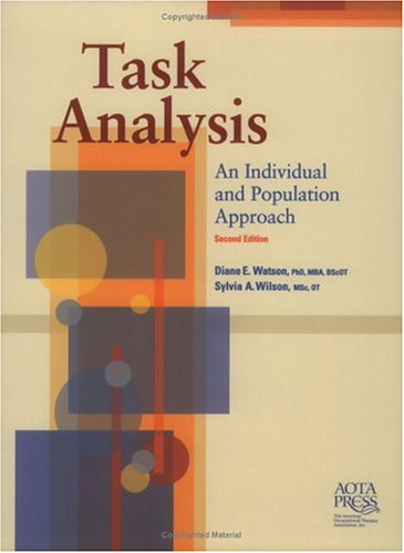 Task Analysis: An Individual and Population Approach - Livres & eBooks Amazon Royaume-Uni à 47.24€