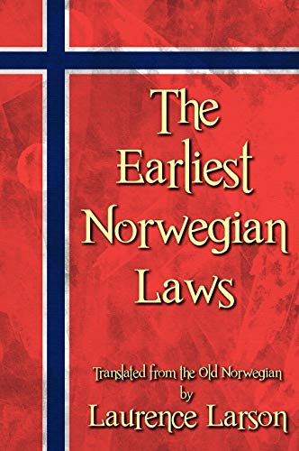 The Earliest Norwegian Laws - Réduction -75% à 12.00€
