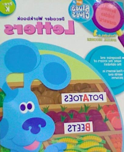 Letters: Decoder Workbook (Blue's Clues Pre K) - Jouets & Jeux Amazon Royaume-Uni à 12.40€