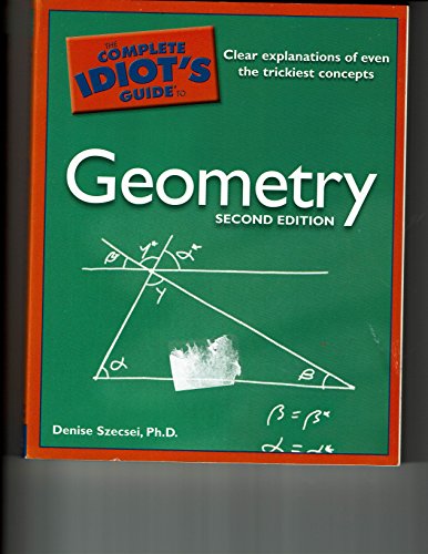 The Complete Idiot's Guide to Geometry - Livres & eBooks Amazon Italie à 17.29€