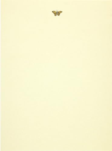 Gold Butterfly Letter-Perfect Stationary en promo sur Amazon