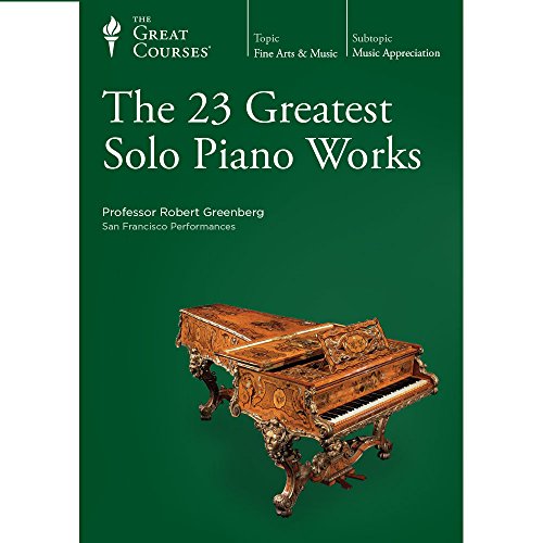 The Great Courses - The 23 Greatest Solo Piano Works - Musique & Instruments Amazon Espagne à 43.28€