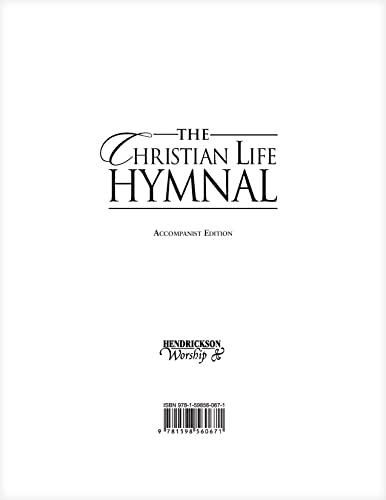 Christian Life Hymnal--Accompanist Edition, The - Maison & Cuisine Amazon Royaume-Uni à 50.16€
