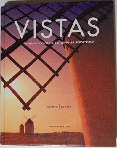 Vistas Introduccion A La Lengua Española, Student Edition... - Bricolage & Outils Amazon Espagne à 73.26€