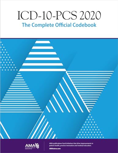 ICD-10-PCS 2020: The Complete Official Codebook - High-Tech & Électronique Amazon Espagne à 82.20€