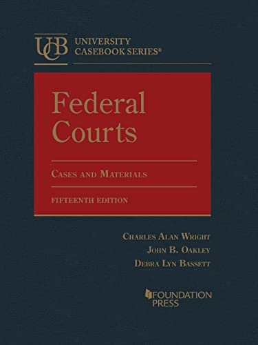 Federal Courts, Cases and Materials - Livres & eBooks Amazon Italie à 300.47€
