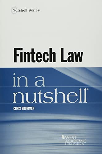 Fintech Law in a Nutshell (Nutshell Series) en promo sur Amazon