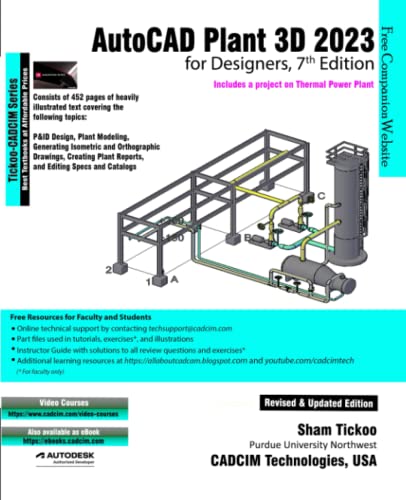 AutoCAD Plant 3D 2023 for Designers, 7th Edition - Jardin & Extérieur Amazon Royaume-Uni à 30.49€