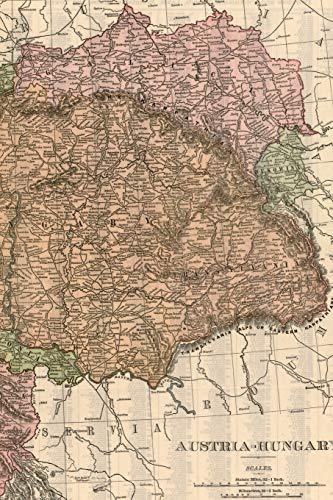 Austria-Hungary Vintage Map Field Journal Notebook, 50... - Home & Kitchen Amazon Germany à 8.07€