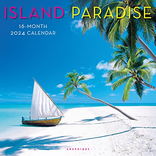 Graphique Calendario da parete 2024 Island Paradise, 30,5 x... - Auto & Moto Amazon Italie à 20.66€