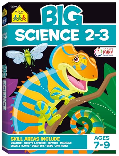School Zone Big Science 2-3 Workbook - Bricolage & Outils Amazon Royaume-Uni à 12.82€