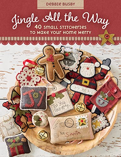 Jingle All the Way: 40 Small Stitcheries to Make Your Home... - Loisirs Créatifs Amazon Italie à 7.38€