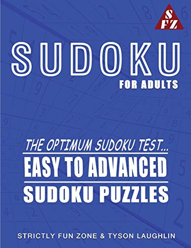 Sudoku For Adults: The Optimum Sudoku Test... Easy To... - Toys & Games Amazon UK à 6.80€