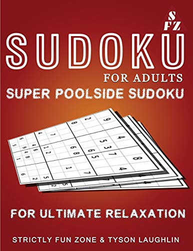 Sudoku For Adults: Super Poolside Sudoku For Ultimate... - Sports & Fitness Amazon UK à 6.48€