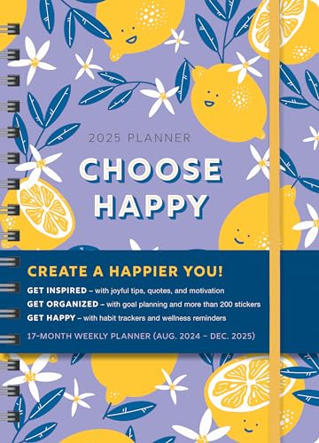 2025 Choose Happy Planner: August 2024-December 2025... - Amazon Germany à 6.71€