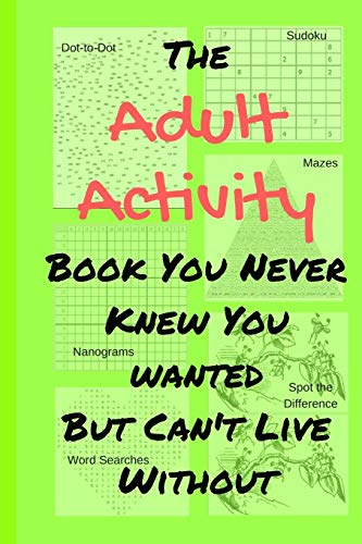 The Adult Activity Book You Never Knew You Wanted But Can't... - Jouets & Jeux Amazon Royaume-Uni à 7.39€