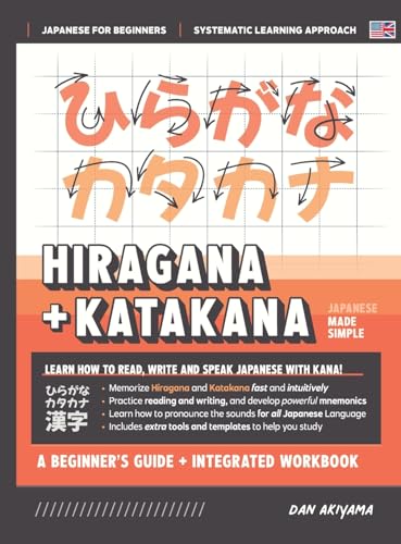 Learning Hiragana and Katakana - Beginner's Guide and... - Maison & Cuisine Amazon Royaume-Uni à 4.31€