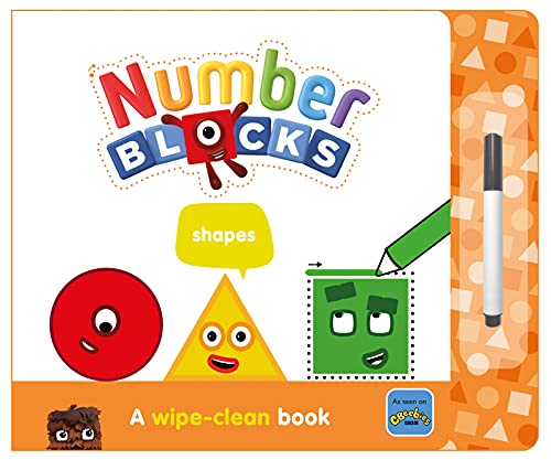 Numberblocks Shapes: A Wipe-Clean Book (Numberblock Wipe... - Bébé & Puériculture Amazon Espagne à 4.06€