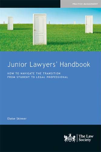 Junior Lawyers' Handbook - Deal du jour à 26.91€