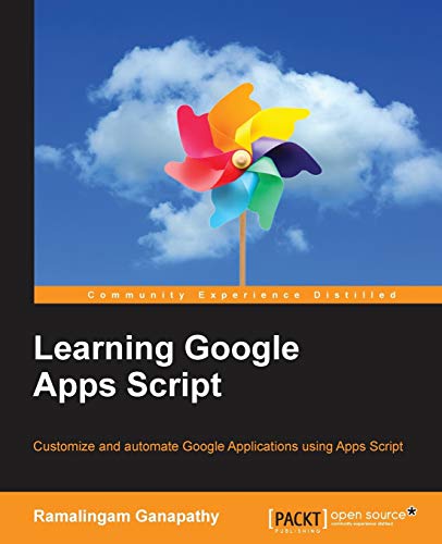 Learning Google Apps Script: Customize and automate Google... - Animalerie Amazon Royaume-Uni à 5.95€