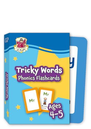 Tricky Words Phonics Flashcards for Ages 4-5 (Reception)... - Auto & Moto Amazon Allemagne à 11.78€