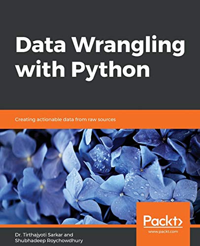 Data Wrangling with Python: Creating actionable data from... - Livres & eBooks en promo à 4.76€