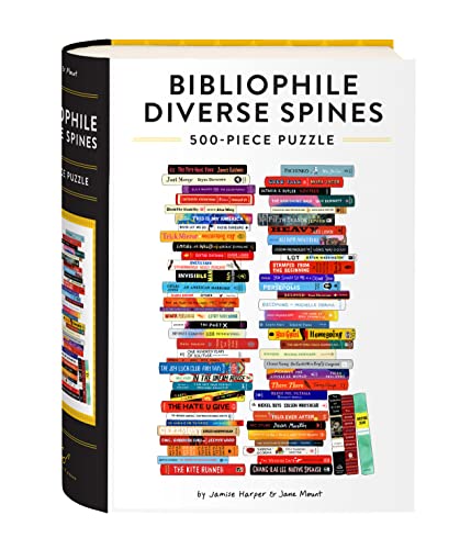 Bibliophile Diverse Spines Puzzle: 500-pieces - Toys & Games Amazon UK à 10.50€