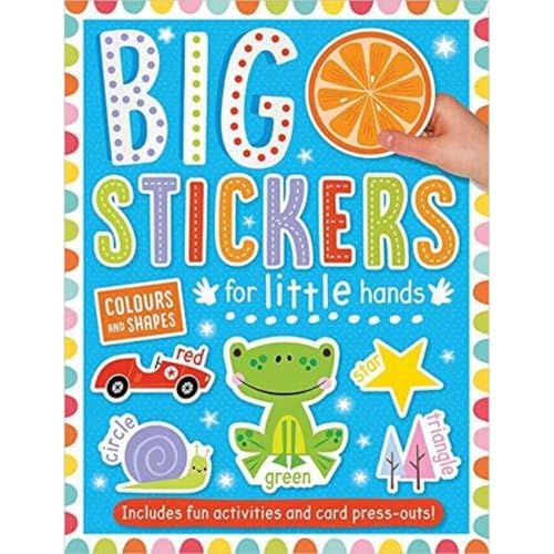 Big Stickers for Little Hands Colours and Shapes - Jouets & Jeux en promo à 2.77€