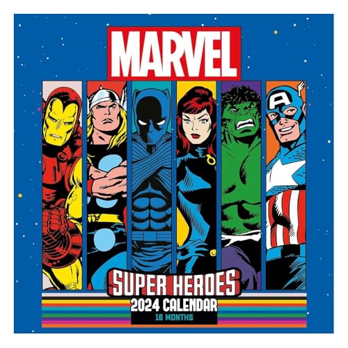 Calendario 2024 de Marvel Comics – Planificador mensual de... - Toys & Games Amazon Spain à 6.28€