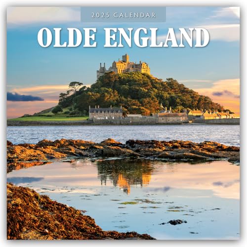 Olde England 2025 Square Wall Calendar - Amazon Royaume-Uni à 3.48€