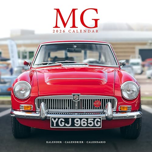 MG 2026 Calendar | Square Wall Calendar | Car Enthusiast... - Auto & Motorcycle Amazon UK à 2.74€
