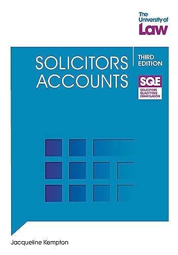 SQE - Solicitors Accounts 3e (SQE1) - Amazon Royaume-Uni à 1.57€