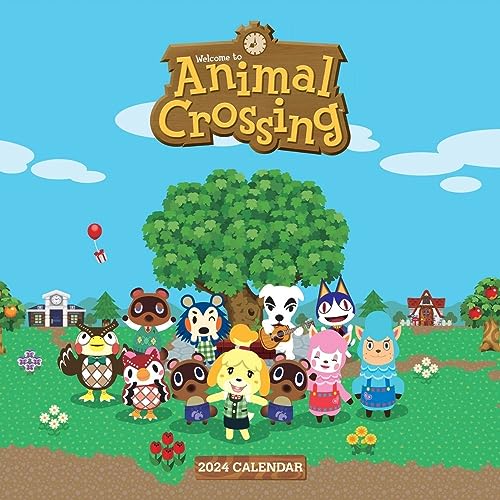 Animal Crossing 2024 Square Wall Calendar - Animalerie Amazon Allemagne à 7.43€