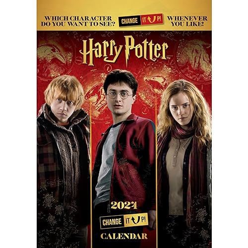 Harry Potter Change It Up 2024 Calendar, A3 Change It Up... - Home & Kitchen Amazon Italy à 8.73€