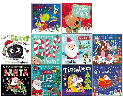 Christmas Story Book 10-Set Ziplock - Livres & eBooks Amazon Espagne à 15.85€